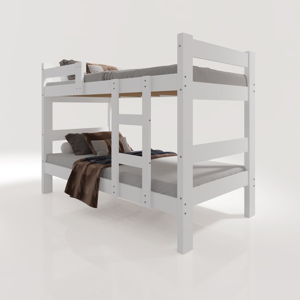 Beliche Que Vira Duas Cama De Solteiro Branco - Sevilha