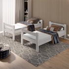 Beliche Que Vira Duas Cama De Solteiro Branco - Sevilha