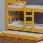 Beliche Que Vira Duas Camas Com Cama Auxiliar Cerejeira Perol