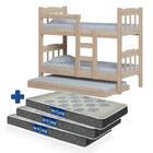 Beliche Que Vira Duas Camas Com Cama Auxiliar Crua Perola Nem