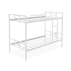 Beliche Reforçada Em Aço Ibisco Branco Com Colchão