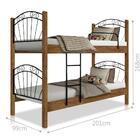 Beliche Rústico Colina Canela Com Colchão