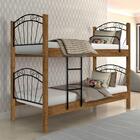 Beliche Rústico Colina Canela Com Colchão