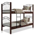 Beliche Rústico Colina Castanho Com Colchão