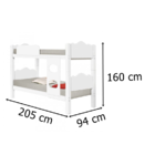 Beliche Sevilha Branco – Carmolar Móveis