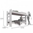 Beliche Smart Sallêto Móveis Branco