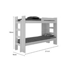 Beliche Solteiro 125 Valverde Móveis Freijó