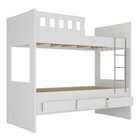 Beliche Solteiro 3 Gavetas  Branco