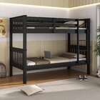 Beliche Solteiro  100% Madeira Maciça Preto