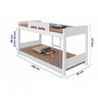 Beliche Solteiro Baixa Menina Fashion