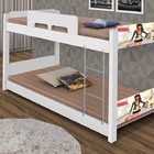 Beliche Solteiro Baixa Menina Fashion Com 2 Colchões