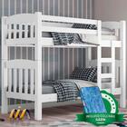 Beliche Solteiro Branco Rubi Fenix Com Colchão Gazin