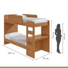 Beliche Solteiro Cantos Arredondados Com Led Olga Amêndoa Cle