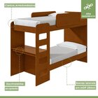 Beliche Solteiro Cantos Arredondados Com Led Olga Frassino