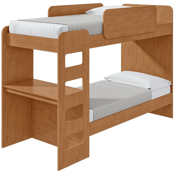 Beliche Solteiro Cantos Arredondados Com Led Olga - Lopas Ame