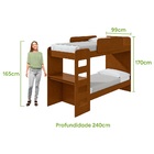 Beliche Solteiro Cantos Arredondados Com Led Olga - Lopas Fra