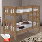 Beliche Solteiro Com 2 Colchões Freijó Vera Basoto