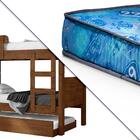 Beliche Solteiro Com Cama Auxiliar Malbec Maria Clara Framar