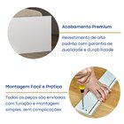 Beliche Solteiro Com Escrivaninha  Branco