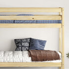 Beliche Solteiro De Madeira Com Grade De Proteção Natural Fel