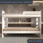 Beliche Solteiro Em Mdf Paris 125 Branco Neve