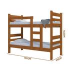 Beliche Solteiro Imbuia Rubi Nemargi Com 2 Colchões Probel D20