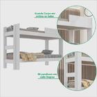 Beliche Solteiro Isabela Salleto Branco