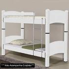 Beliche Solteiro Juvenil Com Escada Em Aço Bélgica I05 Malbec