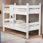 Beliche Solteiro Madri Branco Com Colchões