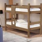 Beliche Solteiro Madri Castanho Com Colchões