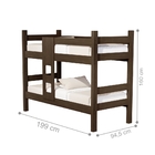 Beliche Solteiro Madri Chocolate