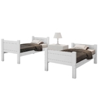 Beliche Solteiro Maria Clara Branco Com Colchão