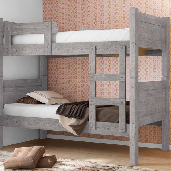 Beliche Solteiro Maria Clara Cinza com Colchão