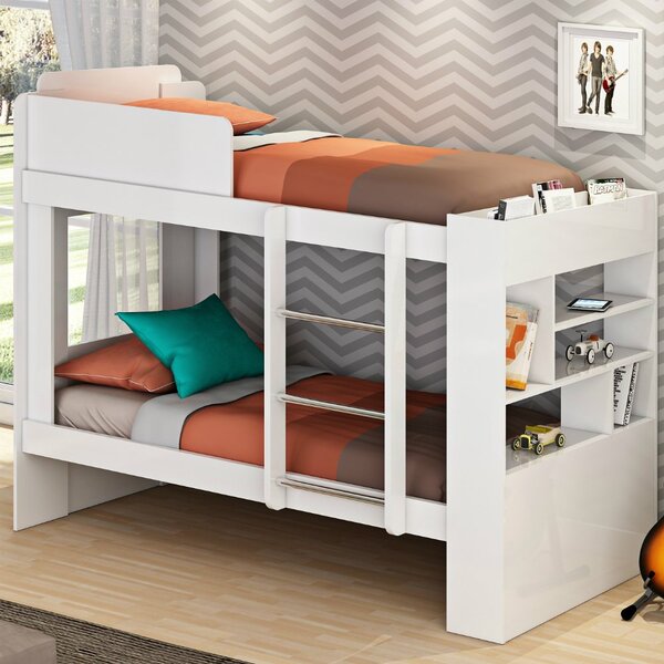 Beliche Solteiro Mdf Com Nicho E Baú Mari Cimol