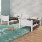 Beliche Solteiro Que Vira Duas Camas Com 2 Colchões Branca Ma