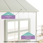 Beliche Solteiro Queen Montessoriano Cabana Family Com Estant