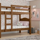 Beliche Solteiro Reforçada Castanho Pérola Camas Fenix