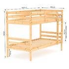 Beliche Solteiro Slim Madeira Maciça Mel Housin