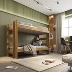 Beliche Solteiro Smart sallêto Móveis Cedro Rustico