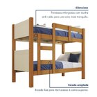 Beliche Solteiro Trend  Cinamomo/off White