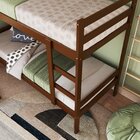 Beliche Solteiro Uno De Madeira Maciça Com Lastro Walnut