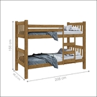 Beliche Solteiro Valentina Marrom Grenat