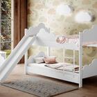 Beliche Sonho Doce Branca Com Escorregador E 2 Luminárias Son