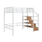 Beliche Suspenso Com Escada Morgan Branco