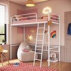 Beliche Suspenso De Ferro Solteiro Branco