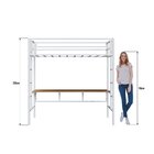 Beliche Suspenso De Solteiro Em Ferro Jolie Branco