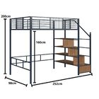 Beliche Suspenso Morgan - Solteiro Preto