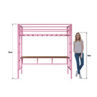 Beliche Suspenso Solteiro Jolie Rosa Bebe