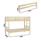 Beliche Teen Play Com Grade De Proteção Em Madeira Maciça Cas