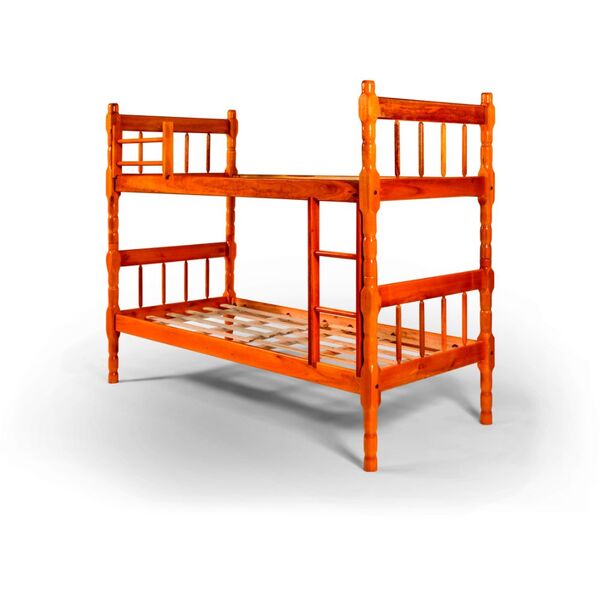 Beliche Torneada 6 Milão 80 Cm Com Grade E Escada Em Madeira